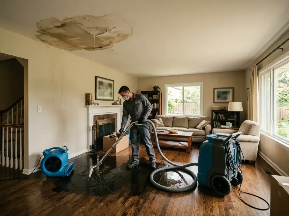attic-pipe-burst-ceiling-drip-008 — frequently asked questions, Water Damage Restoration & Carpet Care in Carbondale, PA